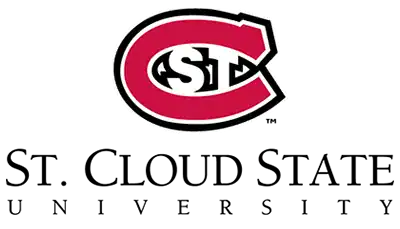 A colorful STL logo with a bold red "C" featuring the team initials, designed for sports fans and merchandise, showcasing team spirit and branding.