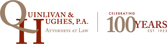 Quinlivan & Hughes, P.A. | Attorneys At Law | Celebrating 100 years EST. 1923 logo